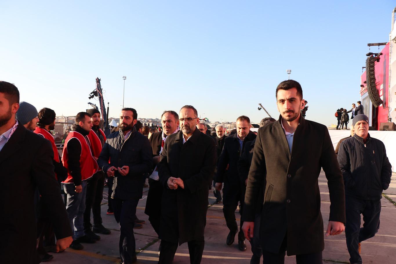 Sağlam calls on the leaders of Islamic World to improve relations with Palestine